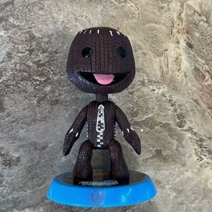 RARE bobblehead sackboy figurine little big planet figure collectible